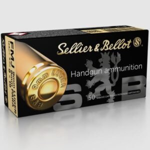 SELLIER & BELLOT | 9MM LUGER FMJ 124 GRS
